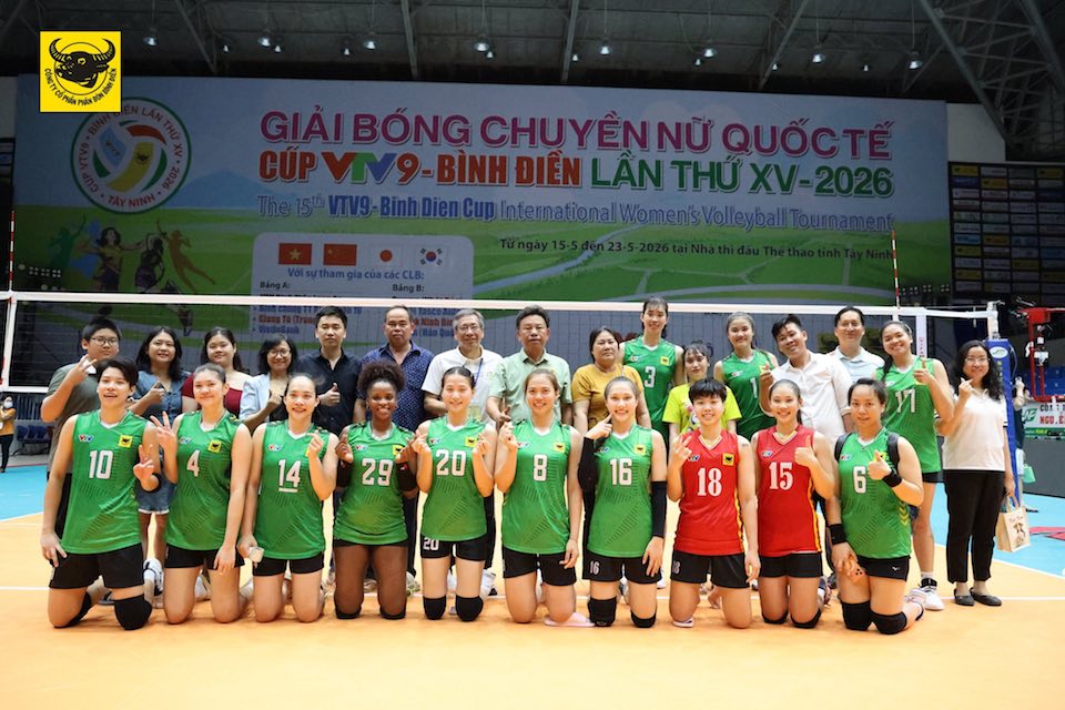 Đội hình chủ giải VTV Bình Điền Long An tham gia Giải đấu 2026