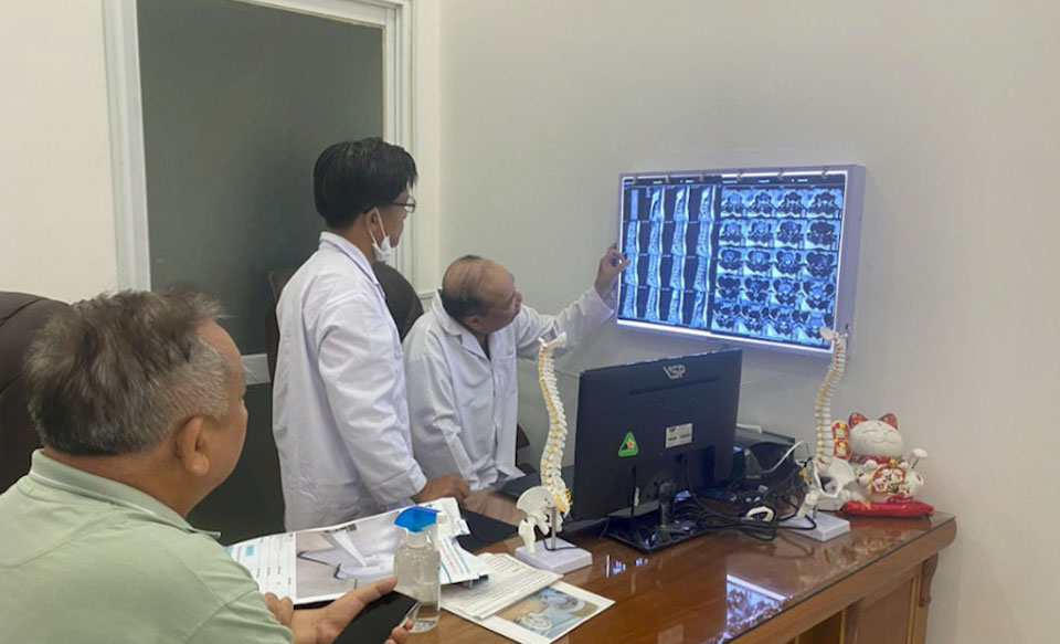 Phòng khám Y học cổ truyền Việt Nhật bị phát hiện tự ý tổ chức điều trị nội trú khi chưa được cấp phép. (Nguồn:xuongkhopquoctevietnhat.com.vn)