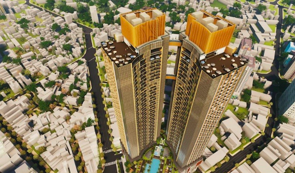 Công ty Cổ phần Đầu tư Golden Hill là chủ đầu tư dự án Cao ốc phức hợp tại số 87 đường Cống Quỳnh, phường Nguyễn Cư Trinh, TP.HCM (gọi tắt là dự án 87 Cống Quỳnh). Ảnh phối cảnh dự án