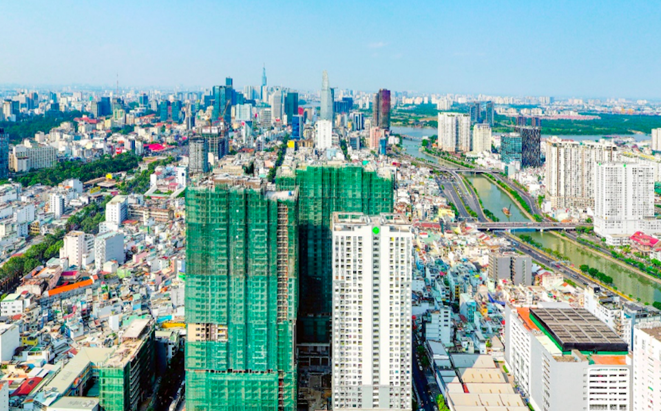 The Grand Manhattan, dự án trọng điểm của Novaland vừa được xác nhận hoàn thành nghĩa vụ tài chính và được miễn tiền sử dụng đất nhờ chính sách tái định cư tại chỗ. Ảnh: Novaland
