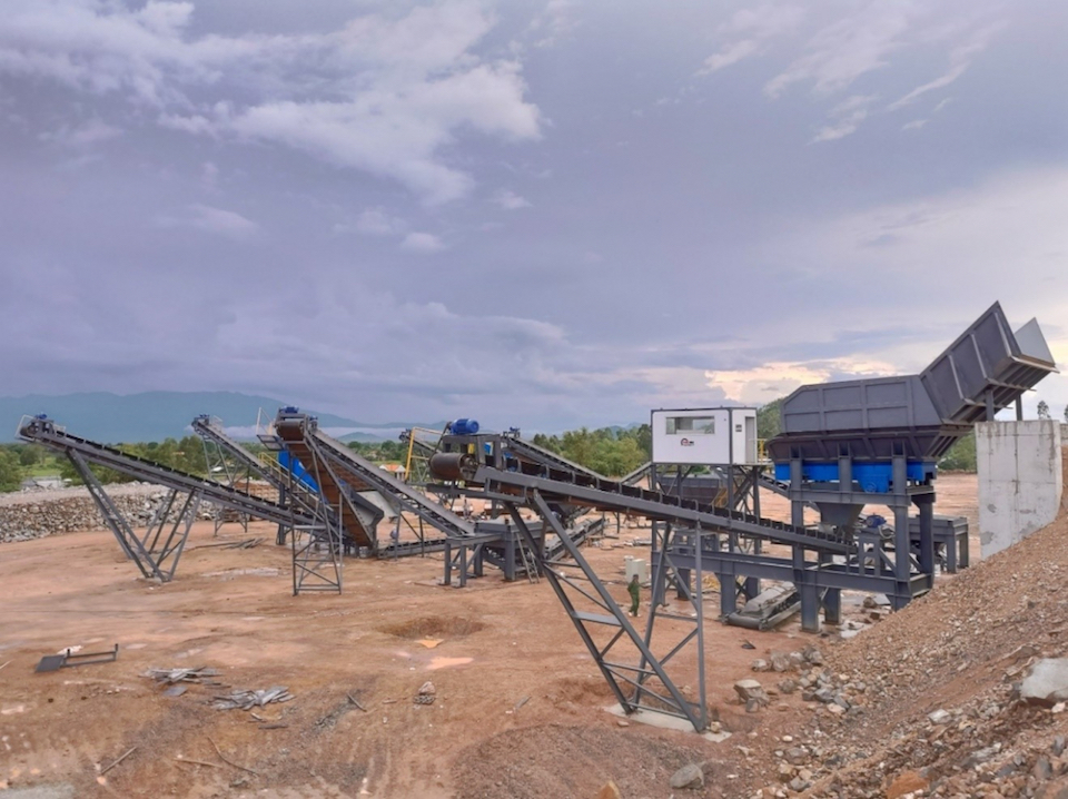 Dây chuyền nghiền đá công suất lớn do Vinamac nghiên cứu, chế tạo và nội địa hóa công nghệ