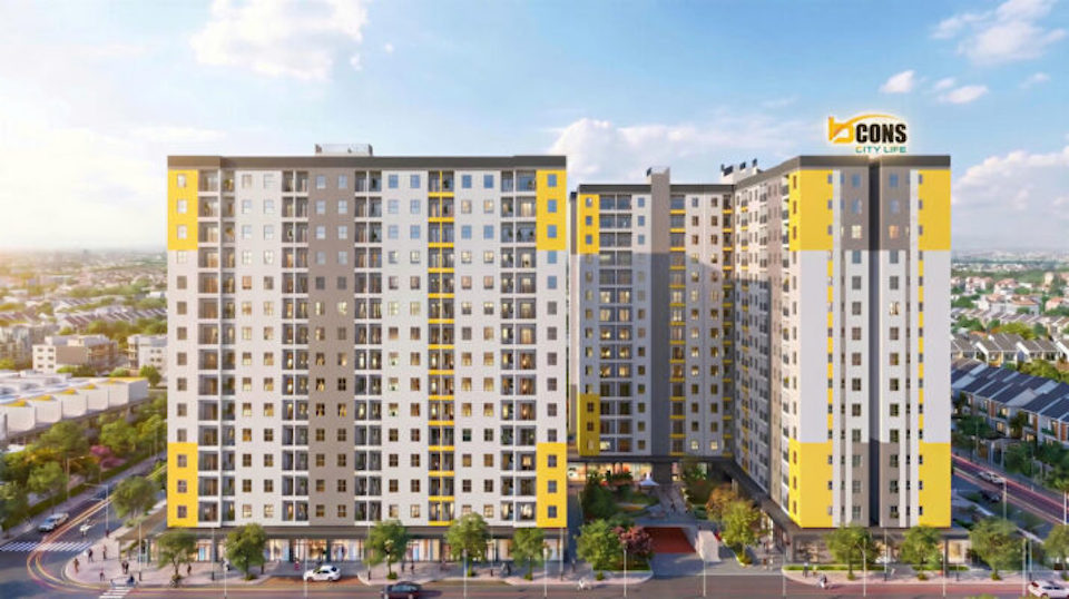 Khu đất dự án tọa lạc trên trục đường Tố Hữu, phường Tân Uyên, có khả năng kết nối thuận tiện với các hạ tầng giao thông trọng điểm. Ảnh: Bcons