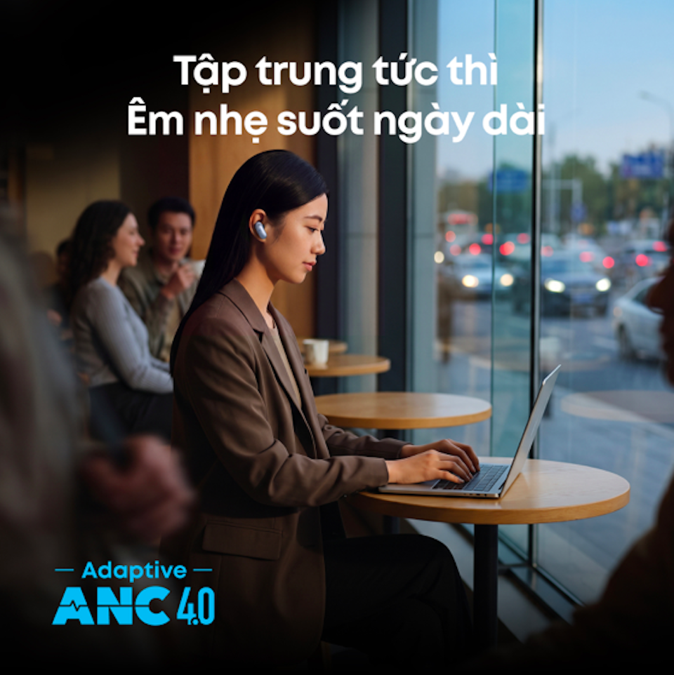 Khả năng khử tiếng ồn sâu hơn đến 2 lần so với Liberty 4 Pro.
