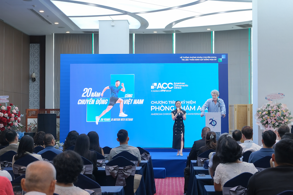 BS. Jean-Marcel Guillon – Chủ tịch Hệ thống Phòng khám ACC khẳng định cam kết đồng hành cùng sức khỏe vận động bền vững của người Việt trong tương lai. Ảnh: ACC