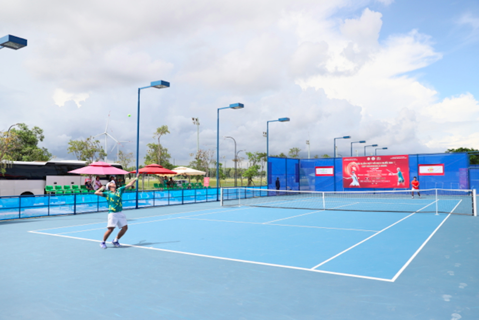 Giải Tennis quốc tế sẽ được tổ chức tại cụm sân NovaWorld Phan Thiet International Tennis Complex