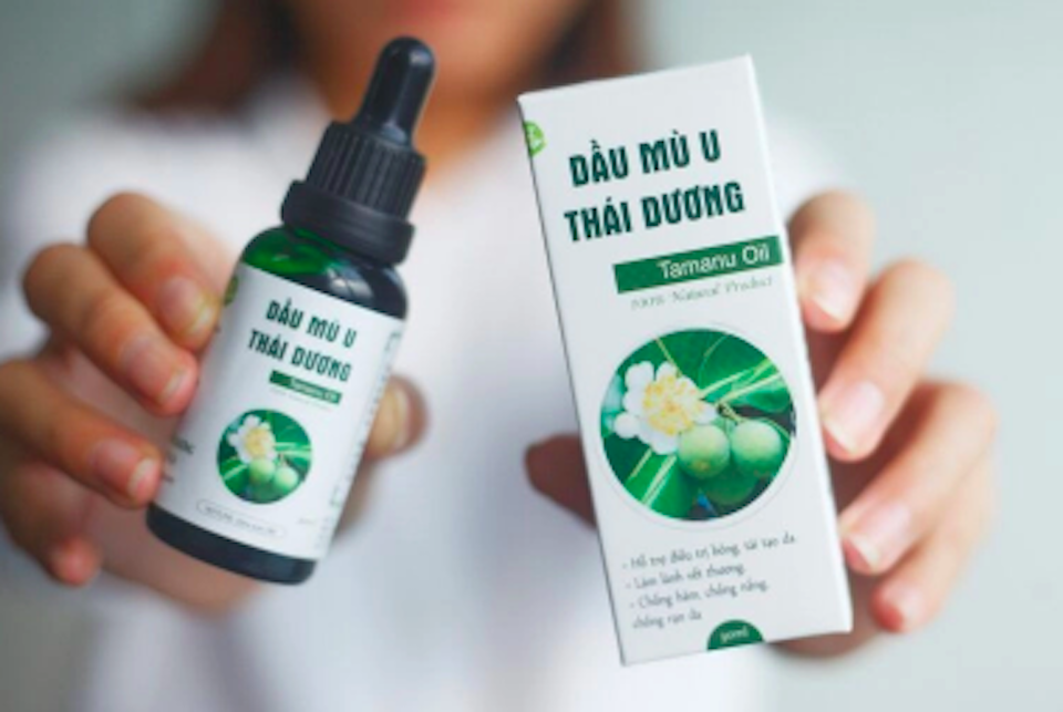 Sản phẩm mỹ phẩm Dầu mù u Thái Dương của Công ty TNHH Dược phẩm Đại Hưng bị buộc thu hồi và tiêu hủy toàn bộ trên thị trường do sản xuất
