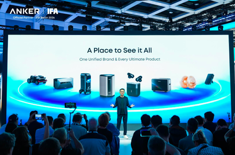 Đại diện Anker tại IFA 2026 trong thông điệp “Ultimate, Unified.”, đánh dấu bước chuyển sang một thương hiệu Anker thống nhất