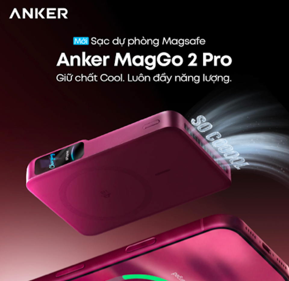 Sản phẩm sạc dự phòng Anker MagGo 2 Pro (110R)
