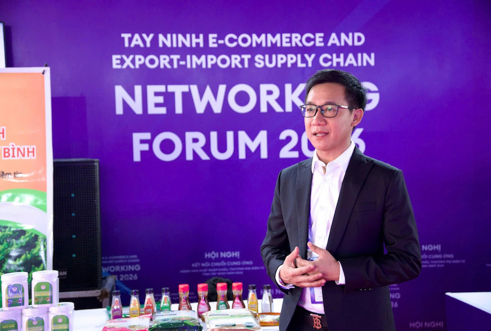 Với CEO Tân Nhiên Đặng Khánh Duy, mỗi sản phẩm bánh tráng xuất ngoại là một sứ giả mang câu chuyện văn hóa và tài nguyên độc đáo của Tây Ninh vươn tầm quốc tế. Ảnh: Minh Hà