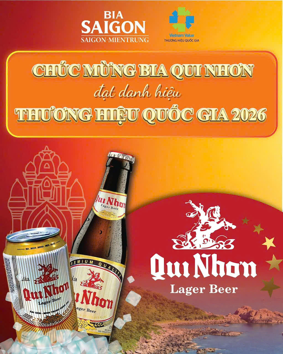 Hành trình khẳng định uy tín thương hiệu của Bia Qui Nhơn qua nhiều mốc giải thưởng lớn như Giải thưởng Chất lượng Quốc gia, Top 500 Doanh nghiệp tư nhân lợi nhuận tốt nhất Việt Nam (PROFIT500) và Thương hiệu quốc gia 2026