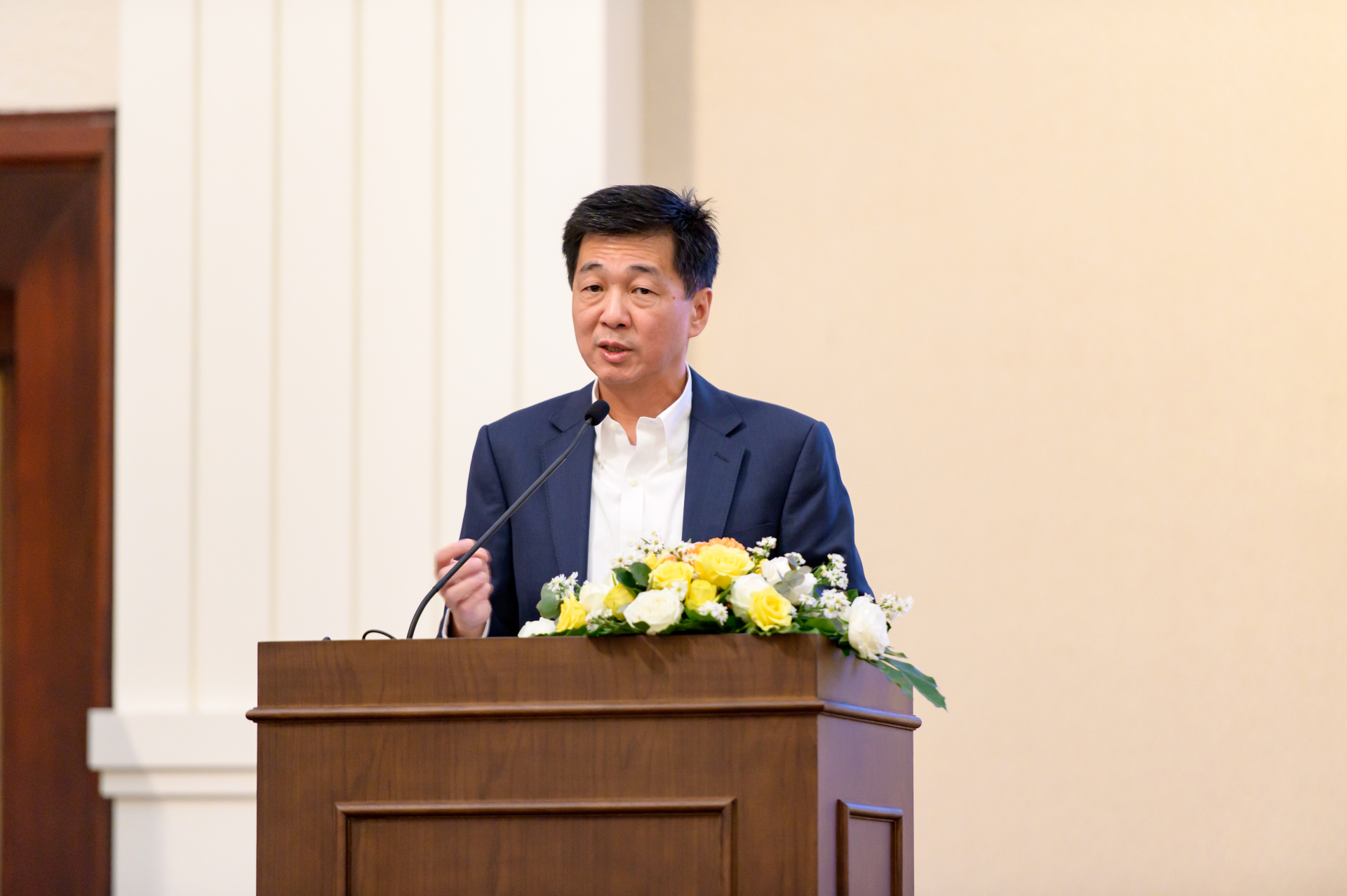 Ông Simon C.Y. Wong, Cố vấn Độc lập, Trưởng khoa Tài chính bền vững thuộc Viện Lãnh đạo Phát triển Bền vững Cambridge (CISL)