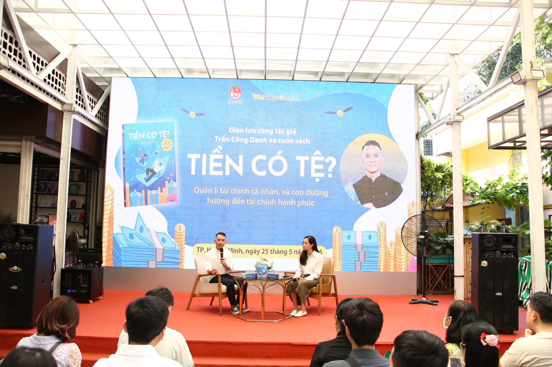 Tác giả Trần Công Danh chia sẻ tại sự kiện