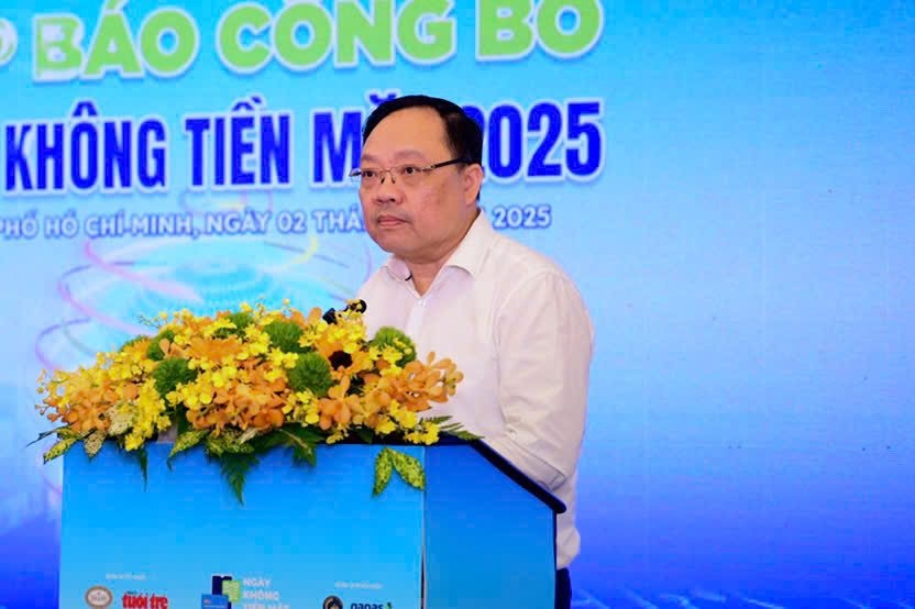 Ông Phạm Anh Tuấn - Vụ trưởng Vụ Thanh toán, NHNN chia sẻ tại buổi họp báo