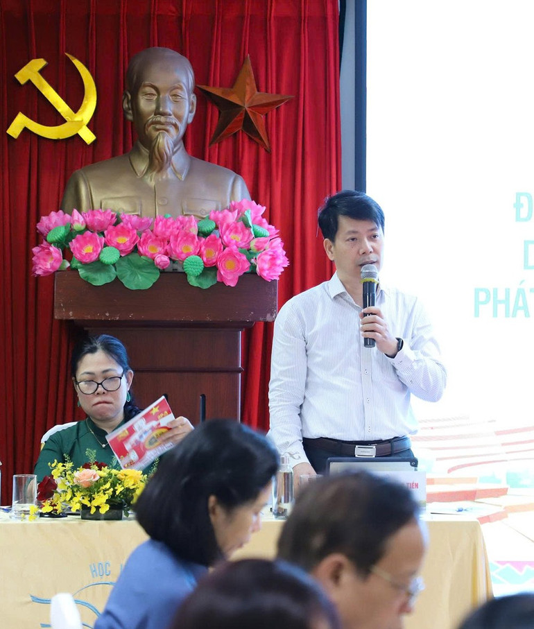 Các Đại biểu khách mời phát biểu tại Chương trình (ảnh Linh Phan)
