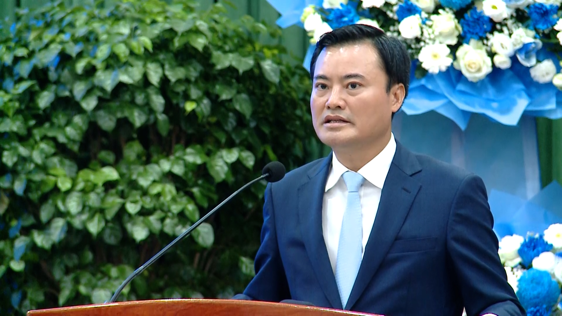 Ông Bùi Xuân Cường Phó Chủ tịch UBND TP.HCM phát biểu tại buổi lễ.