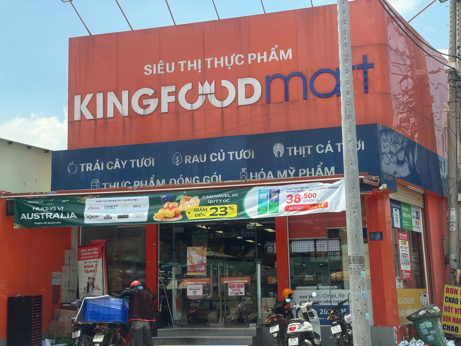 Một trong những cửa hàng của hệ thống KingfoodMarket tại quận Thủ Đức (cũ), TP.HCM