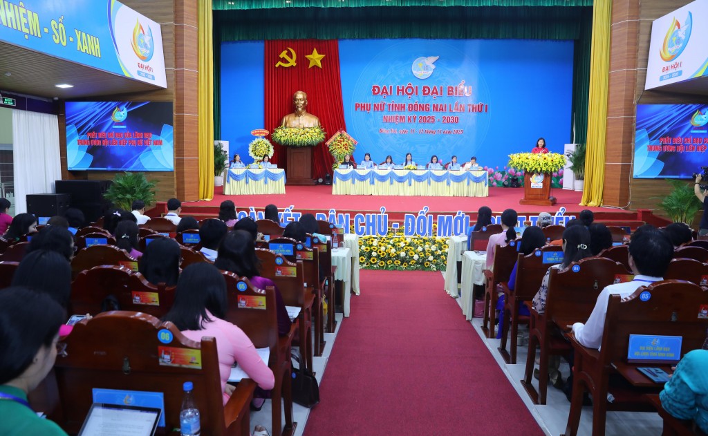 Đại hội đại biểu Phụ nữ tỉnh Đồng Nai lần thứ I, nhiệm kỳ 2025 - 2030.
