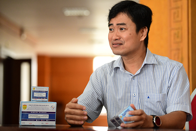 Tổng giám đốc Công ty Cổ phần công nghệ Việt Á Phan Quốc Việt.
