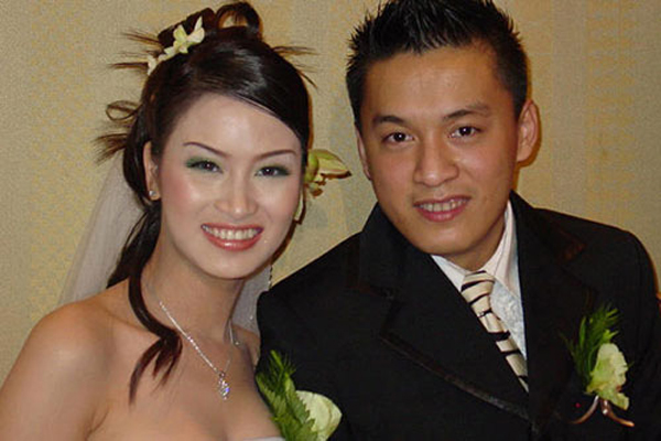 Lam Trường và vợ cũ Ngô Ý An.