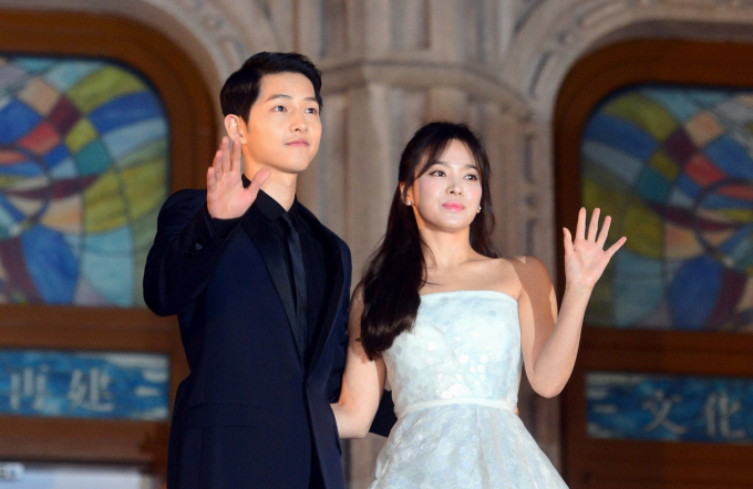 Song Joong Ki và Song Hye Kyo ly hôn sau hai năm tổ chức đám cưới. Ảnh: Osen.