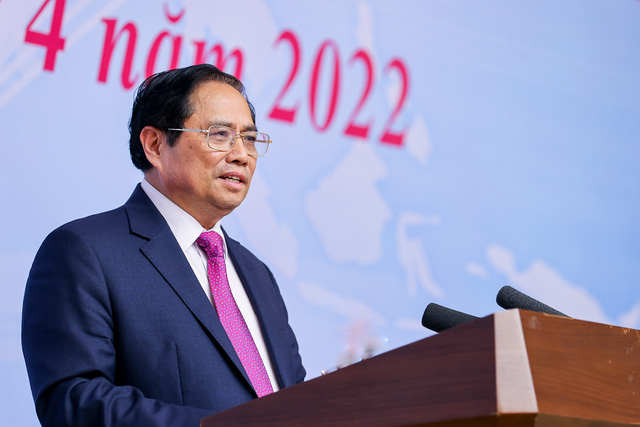 Thủ tướng Phạm Minh Chính: Đảng và Nhà nước ta nhất quán chủ trương không hình sự hóa các quan hệ kinh tế - Ảnh: VGP/Nhật Bắc