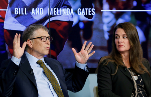 Vợ chồng tỉ phú Bill Gates ly hôn sau 27 năm chung sống. Ảnh: REUTERS
