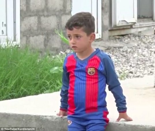Cậu bé người Iraq được cha đặt tên là Lionel Messi, sau phải đổi tên để giữ an toàn.