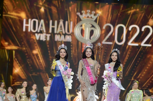 Hoa hậu Việt Nam 2022 và 2 á hậu. Ảnh: BTC 