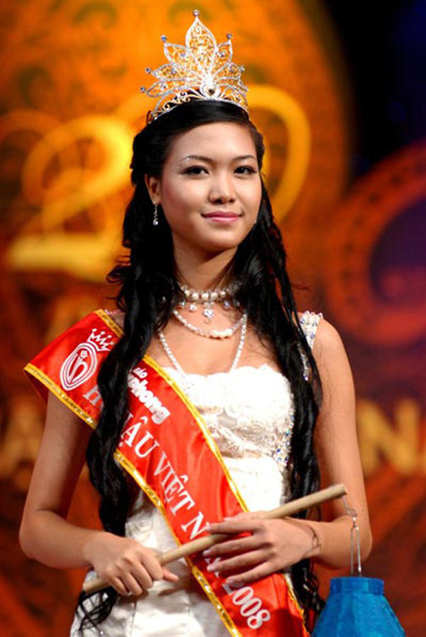 Hoa hậu Thuỳ Dung còn gặp sự cố trước trước đêm Chung kết. Ảnh: HHVN 2008