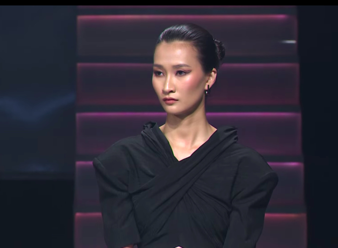 Thùy Trang - top 5 Vietnam's Next Top Model 2016. Ảnh: The New Mentor