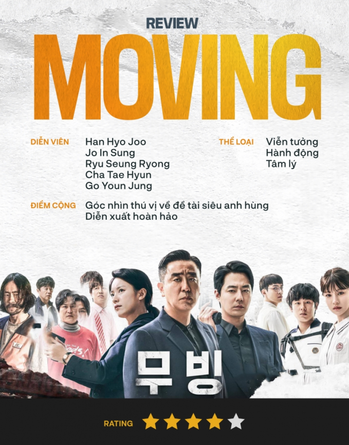 Moving: Bom tấn của năm với câu chuyện về siêu anh hùng chưa từng có trên màn ảnh Hàn