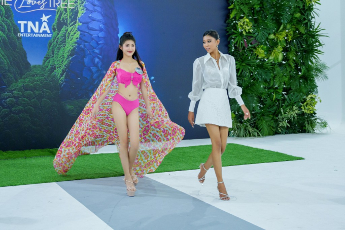 Á hậu Thạch Thu Thảo xuất hiện nổi bật, áp lực khi lần đầu huấn luyện thí sinh Miss Earth Vietnam 2023