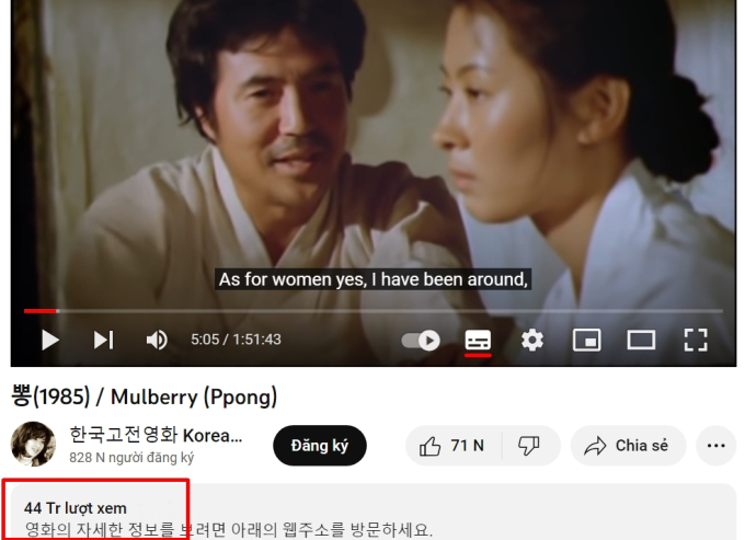 Phim huyền thoại xứ Hàn hút 44 triệu view, nhan sắc nữ chính khiến mỹ nhân thời nay phải 
