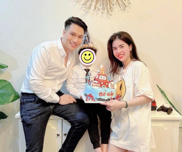 Việt Anh và vợ cũ Hương Trần cùng tổ chức sinh nhật cho con trai vào tháng 5/2022.