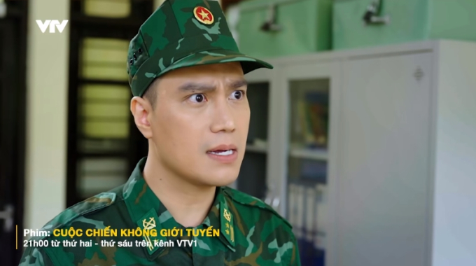 Việt Anh bị cho là không bỏ được cái trợn mắt của Phan Hải - Ảnh: VTV