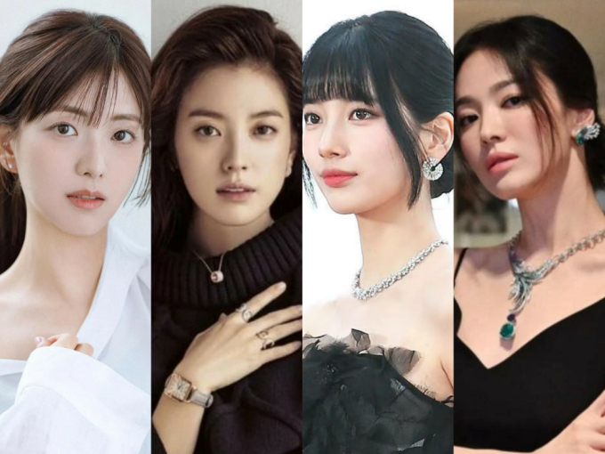 Nhan sắc chị gái Jisoo (ngoài cùng bên trái) còn được so sánh với loạt sao nữ như Han Hyo Joo, Suzy, Song Hye Kyo…