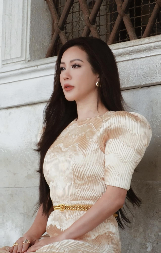 Hoa hậu Thu Hoài có chia sẻ triết lý gây chú ý hậu ly hôn chồng trẻ