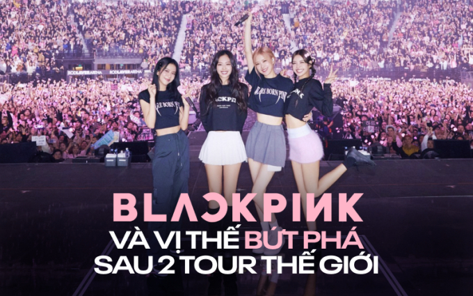 11 tháng cùng Born Pink, 4 cô gái YG biến world tour này trở thành chuyến lưu diễn quy mô nhất lịch sử của một nhóm nhạc nữ