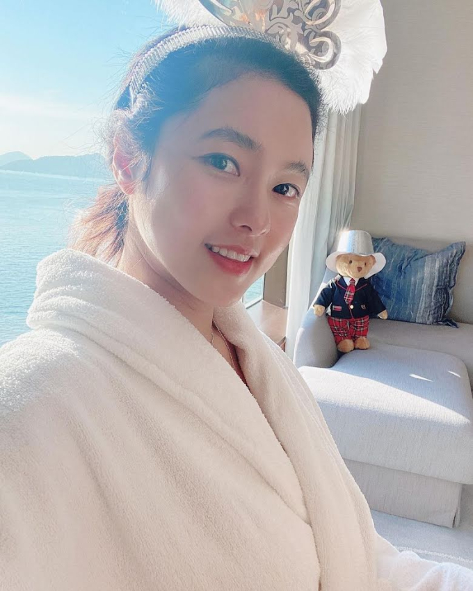 Oh Ji Eun hiện tại ở tuổi ngoài 40