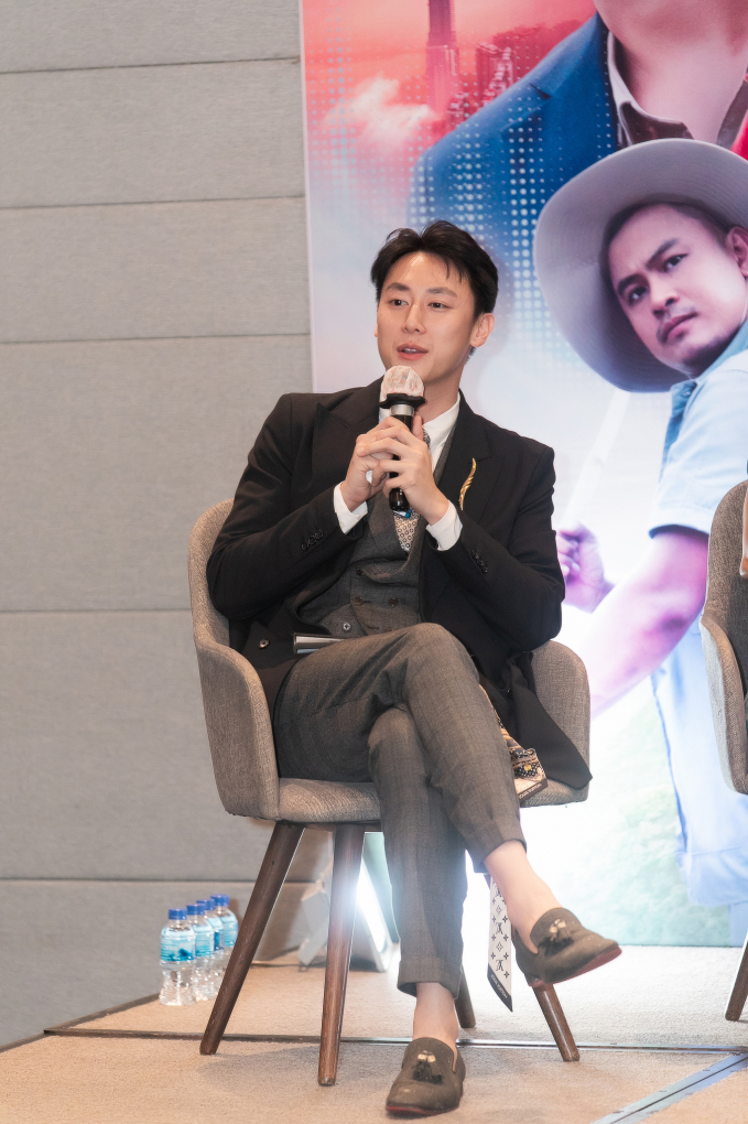 Diễn viên Rocker Nguyễn trả lời các câu hỏi về dự án điện ảnh 