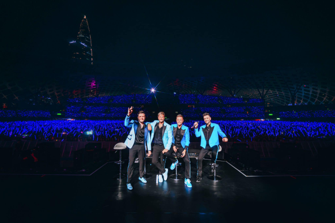 Tour diễn lần này của Westlife thực sự rất hot trên toàn cầu!