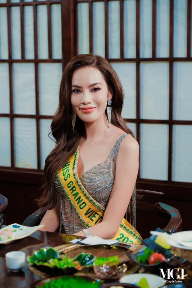 Lê Hoàng Phương có chiến thắng đầu tiên tại Miss Grand International: Tự tin 