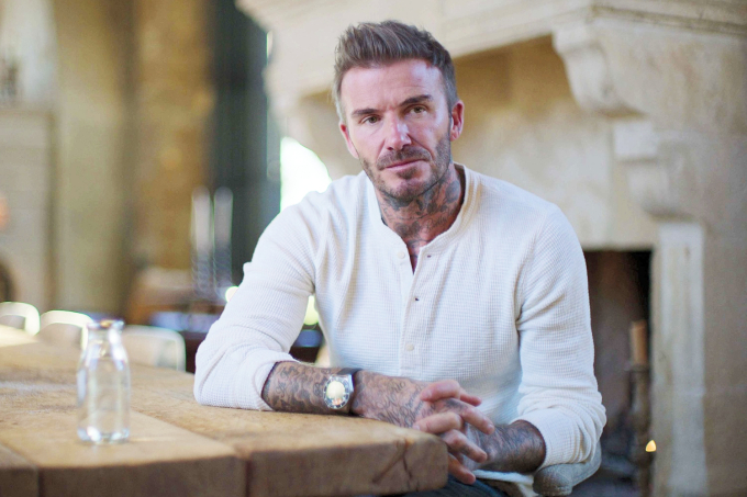 Hình ảnh David Beckham trong phim