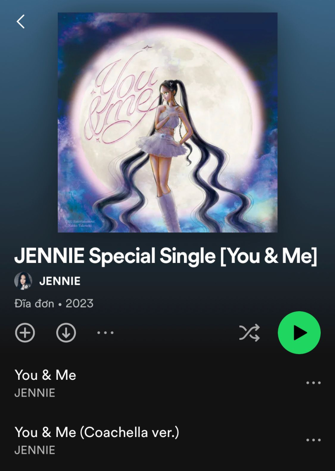 Jennie đã thay đổi lời rap cho bản chính thức và phát hành song song cùng phiên bản Coachella
