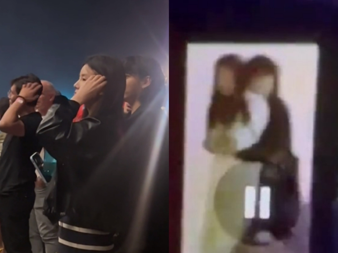 Nicole Kim cao gần bằng mỹ nam BTS. Đáng nói, 2 nhân vật trong clip nghi Jungkook ôm ấp bạn gái cũng có chiều cao tương đương với nhau