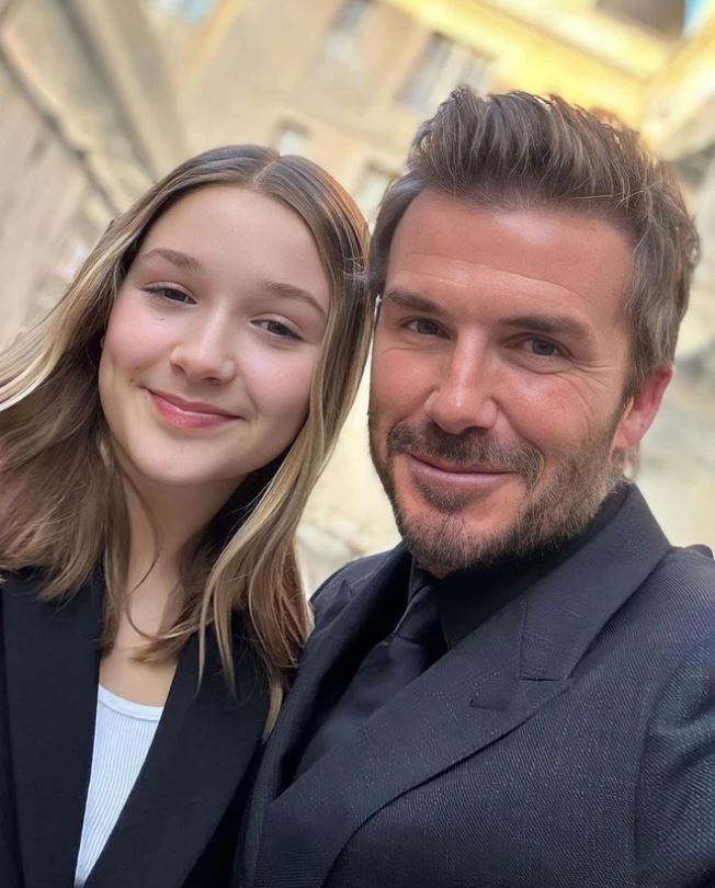 Ảnh triệu like của David Beckham và Harper: Nhan sắc tuổi 12 của ái nữ chiếm spotlight