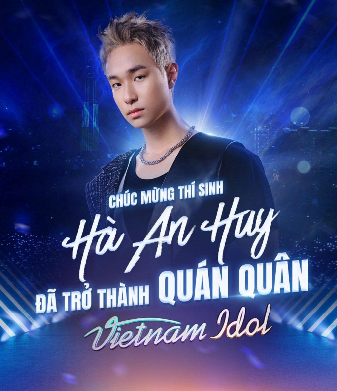 Hà An Huy giành chiến thắng thuyết phục tại Vietnam Idol.