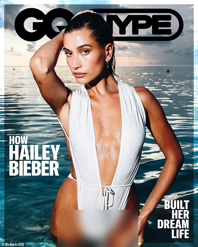 Vợ Justin Bieber còn gây sốt khi diện đồ bơi cắt xẻ “bỏng mắt” khoe trọn đường cong gợi cảm trên bìa tạp chí mới đây