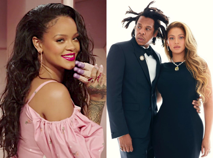 Trước Taylor Swift, Rihanna và vợ chồng Beyoncé - Jay-Z cũng trở thành tỷ phú. Tuy nhiên nguồn thu của họ còn đến từ kinh doanh mỹ phẩm và thời trang