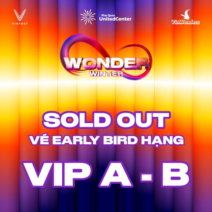 Với sức hút của Maroon 5, vé VIP siêu nhạc hội 8Wonder Winter Festival nhanh chóng sold-out hạng vé VIP